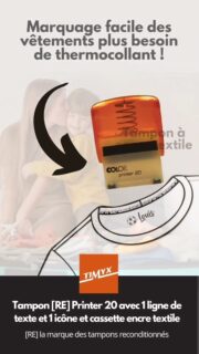 🌟 Plus de vêtements égarés pendant les vacances ! 🌟

Les vacances approchent et avec elles, l'excitation des aventures à venir. Mais la dernière chose que vous voulez, c'est de perdre les vêtements de vos enfants. Découvrez une solution simple et efficace pour marquer leurs affaires sans tracas.

👕 Marquage facile des vêtements, plus besoin de thermocollant ! Avec notre système innovant, plus besoin de passer des heures à coller des étiquettes. Notre tampon à encre textile vous permet de marquer les vêtements en un clin d'œil.

🔍 Votre enfant ne perdra plus ses affaires grâce à notre tampon à encre textile. Fini les vêtements perdus à la piscine ou à la plage. Marquez-les facilement et rapidement pour une tranquillité d'esprit totale.

Optez pour la solution pratique et efficace avec notre tampon à encre textile. Disponible dès maintenant pour des vacances sans souci !

#VacancesSereines #MarquageFacile #TamponEncreTextile #timyx #tamponpersonnalisé