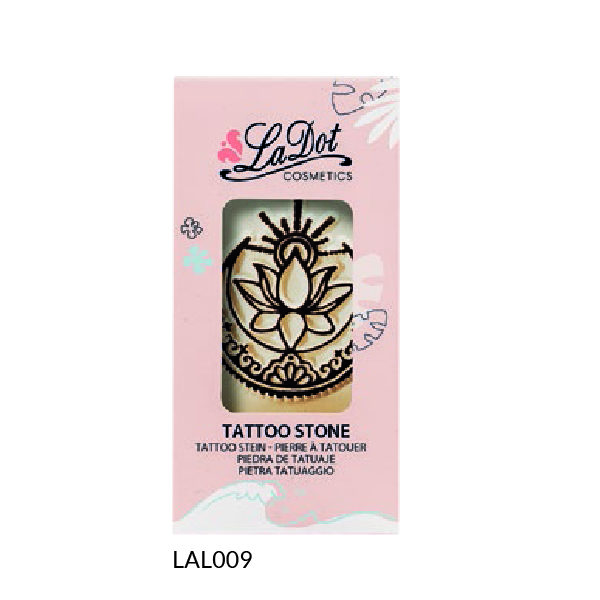 Pierre pour tatouages éphémères : Fleur de Lotus (taille L)