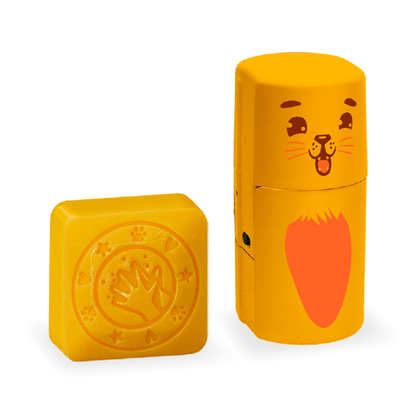Cleanystamp Léo le lion + savon cleany