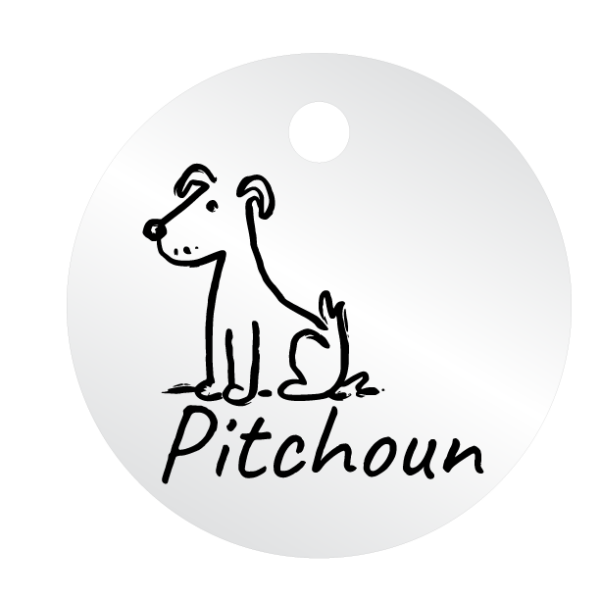 Médailles chien personnalisées Pitchoun