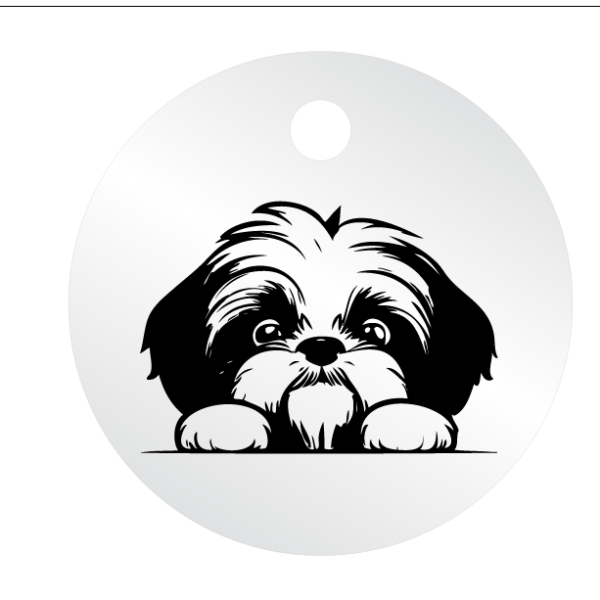 Médailles chien personnalisées Shih Tzu – Image 4