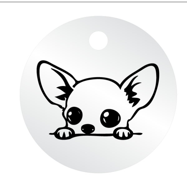 Médailles chien personnalisées Chihuahua – Image 4