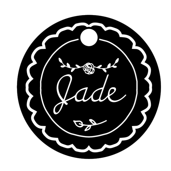 Médailles chien personnalisées Jade