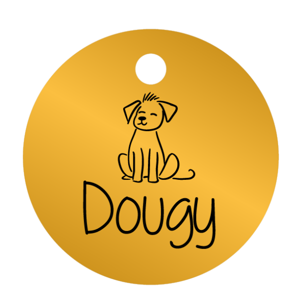 Médailles chien personnalisées Dougy – Image 2