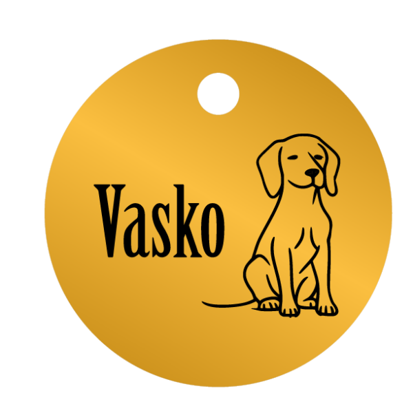 Médailles chien personnalisées Vasko – Image 4