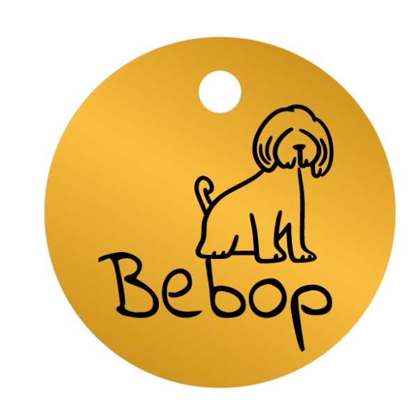 Médailles chien personnalisées Bebop – Image 2
