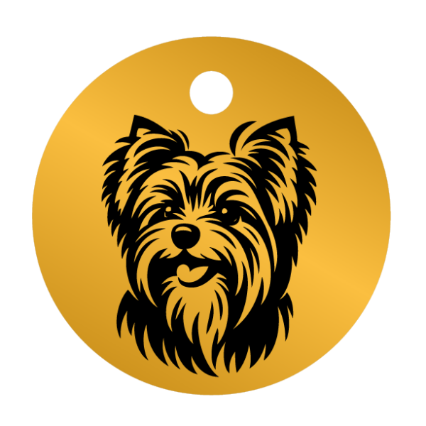 Médailles chien personnalisées Yorkshire